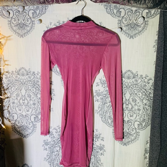 ๐ SUPER SCANDALOUS SHEER MESH MINI DRESS โ SIZE 0 - Picture 1 of 7